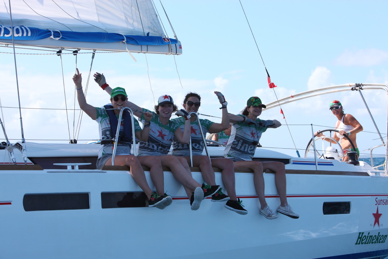 something hot heineken regatta sailing team