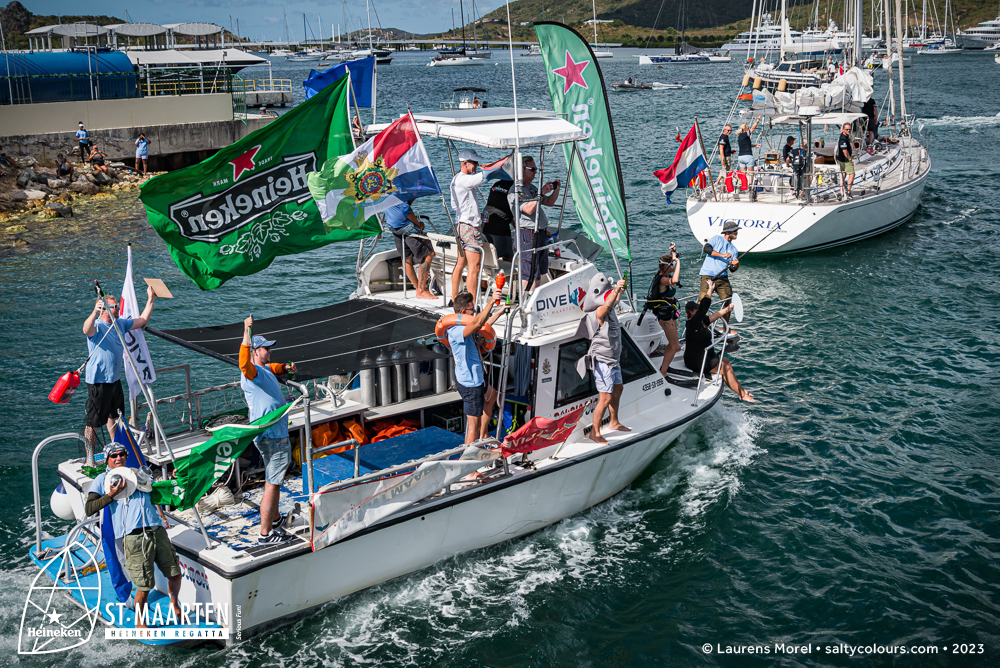 Sint Maarten, Heineken Regatta, 2023, Race Day 4, Sunday, March 5