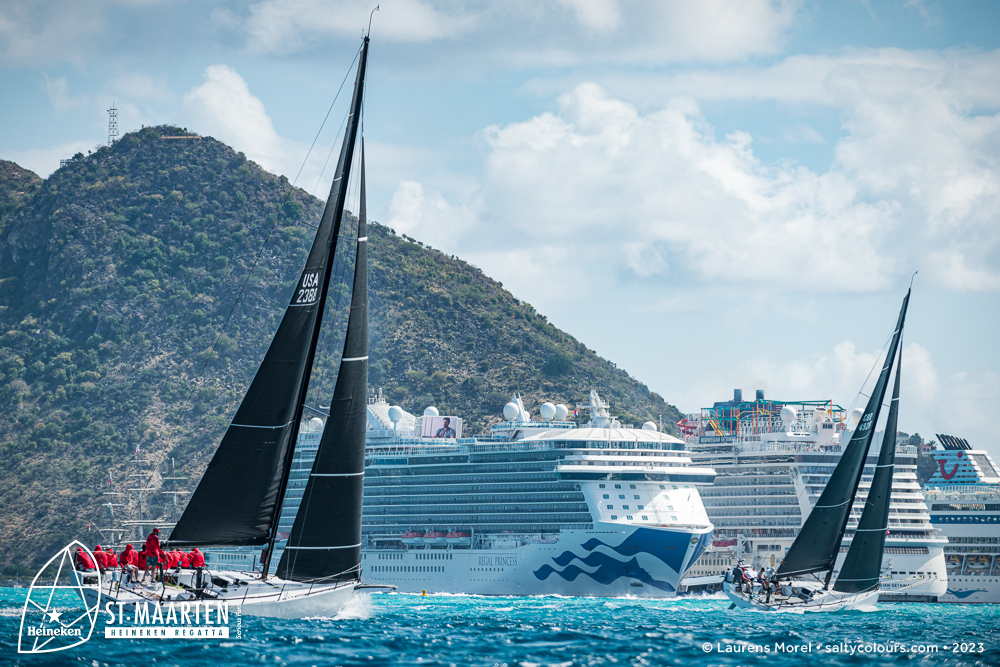Sint Maarten, Heineken Regatta, 2023, Race Day 1, Thursday