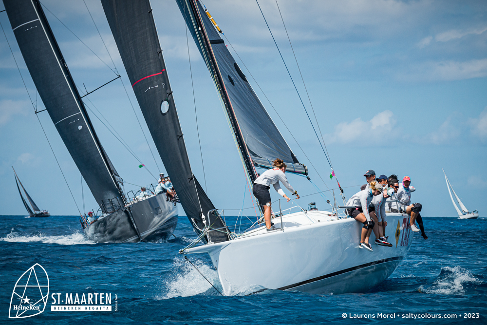 Sint Maarten, Heineken Regatta, 2023, Race Day 1, Thursday