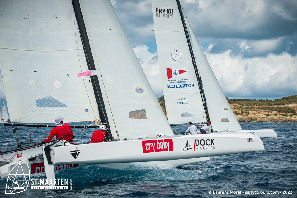 Sint Maarten, Heineken Regatta, 2023, Race Day 1, Thursday