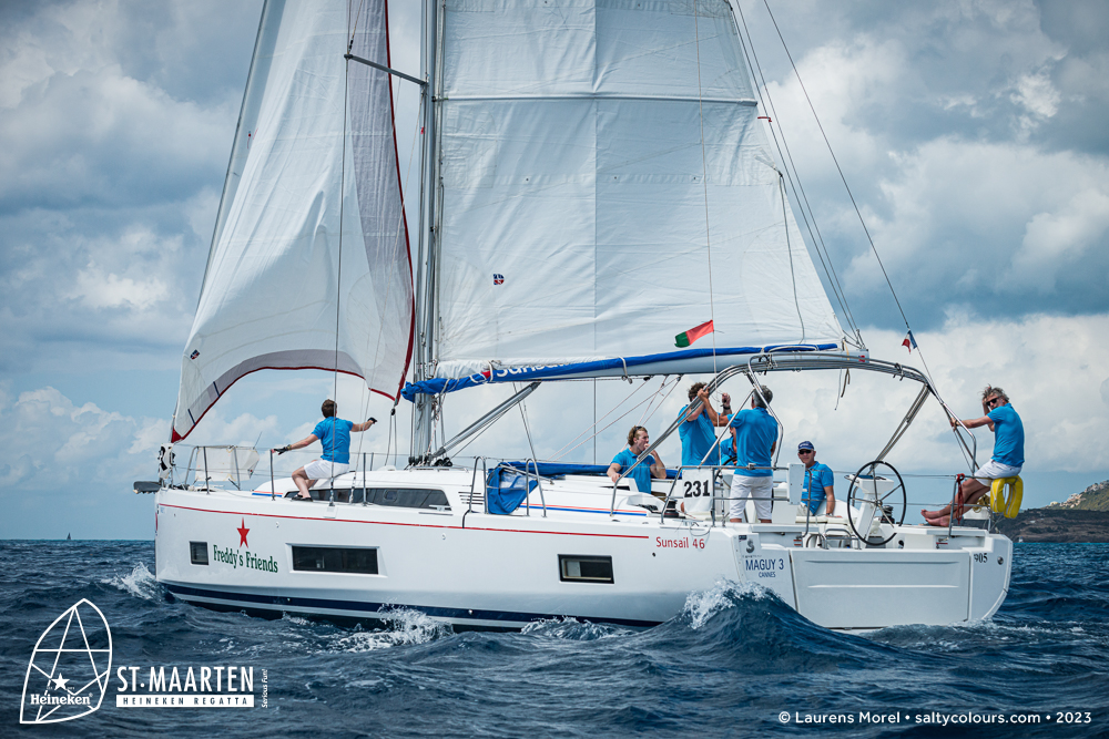 Sint Maarten, Heineken Regatta, 2023, Race Day 1, Thursday