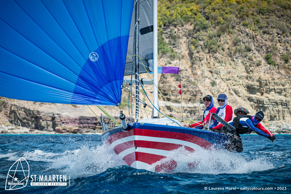 Sint Maarten, Heineken Regatta, 2023, Race Day 1, Thursday