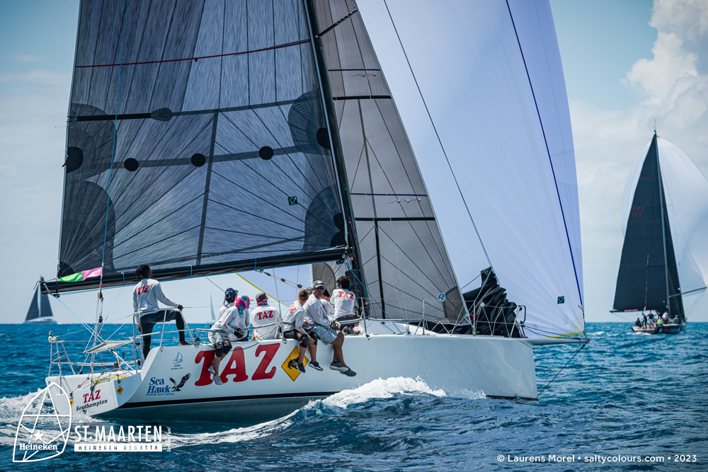 Sint Maarten, Heineken Regatta, 2023, Race Day 1, Thursday
