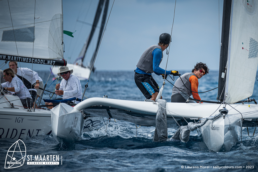 Sint Maarten, Heineken Regatta, 2023, Race Day 1, Thursday