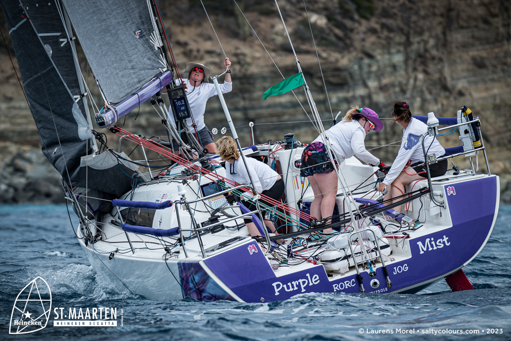 Sint Maarten, Heineken Regatta, 2023, Race Day 1, Thursday