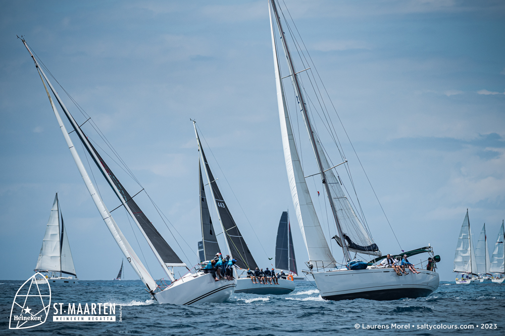Sint Maarten, Heineken Regatta, 2023, Race Day 1, Thursday