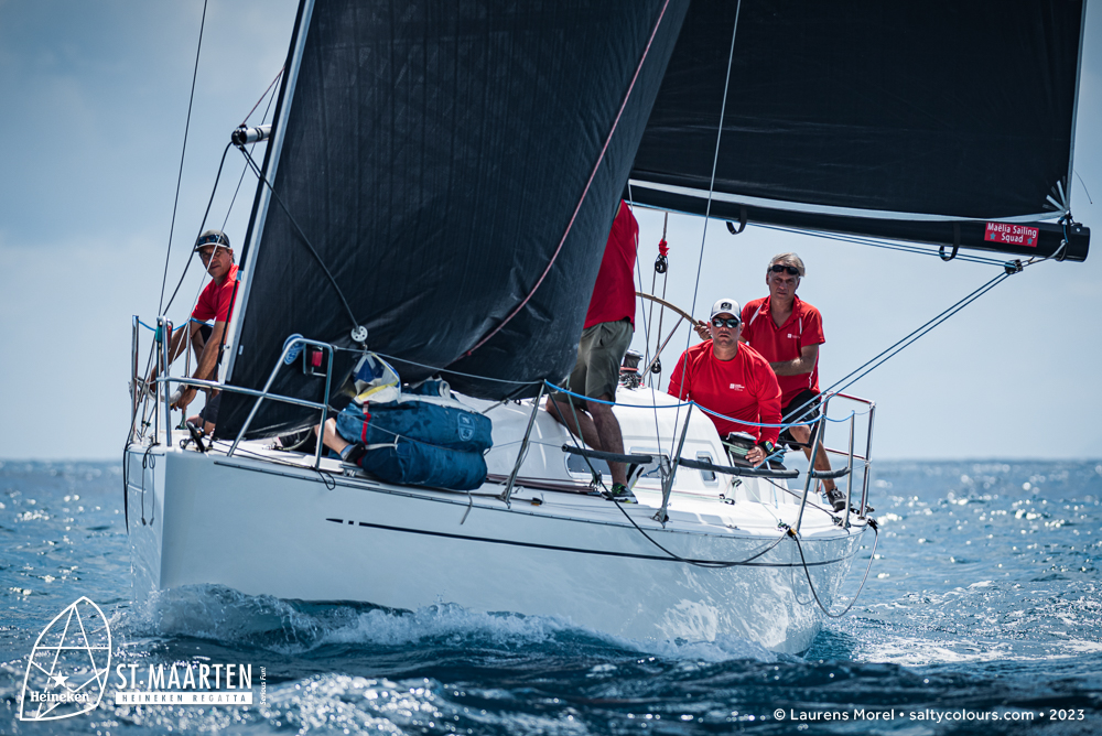 Sint Maarten, Heineken Regatta, 2023, Race Day 1, Thursday