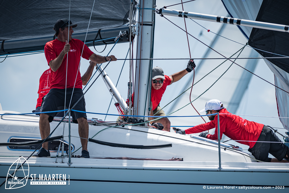Sint Maarten, Heineken Regatta, 2023, Race Day 1, Thursday