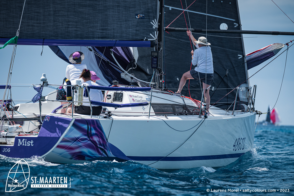 Sint Maarten, Heineken Regatta, 2023, Race Day 1, Thursday