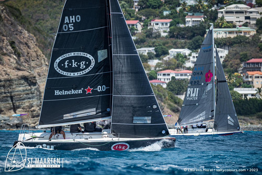 Sint Maarten, Heineken Regatta, 2023, Race Day 1, Thursday
