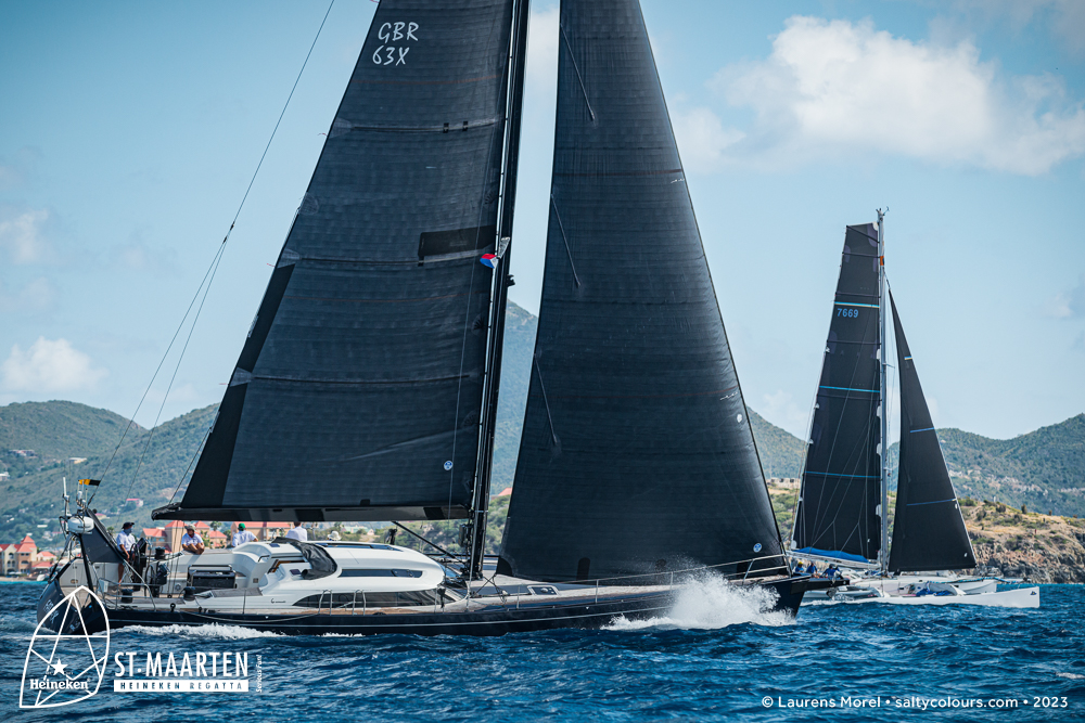 Sint Maarten, Heineken Regatta, 2023, Race Day 1, Thursday, Fatjax