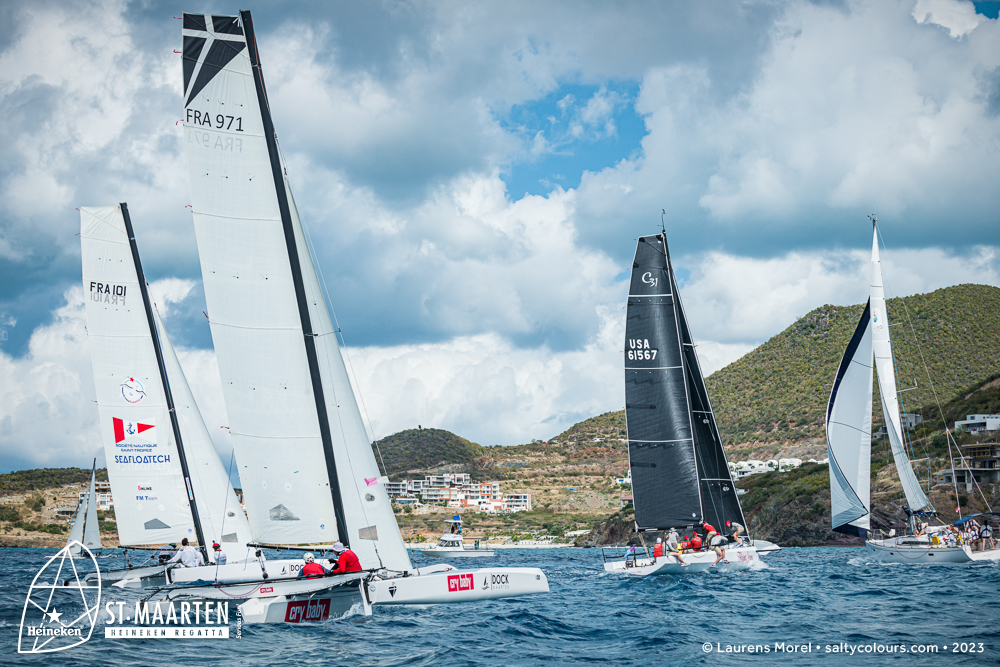 Sint Maarten, Heineken Regatta, 2023, Race Day 1, Thursday, Diam 24, Cry Baby