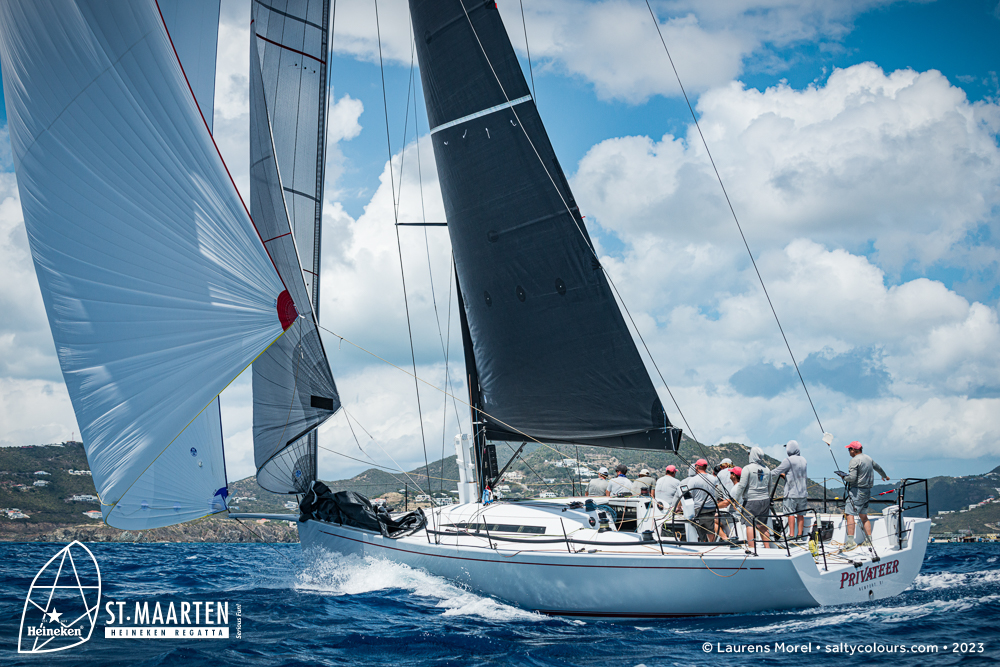 Sint Maarten, Heineken Regatta, 2023, Race Day 1, Thursday, Privateer