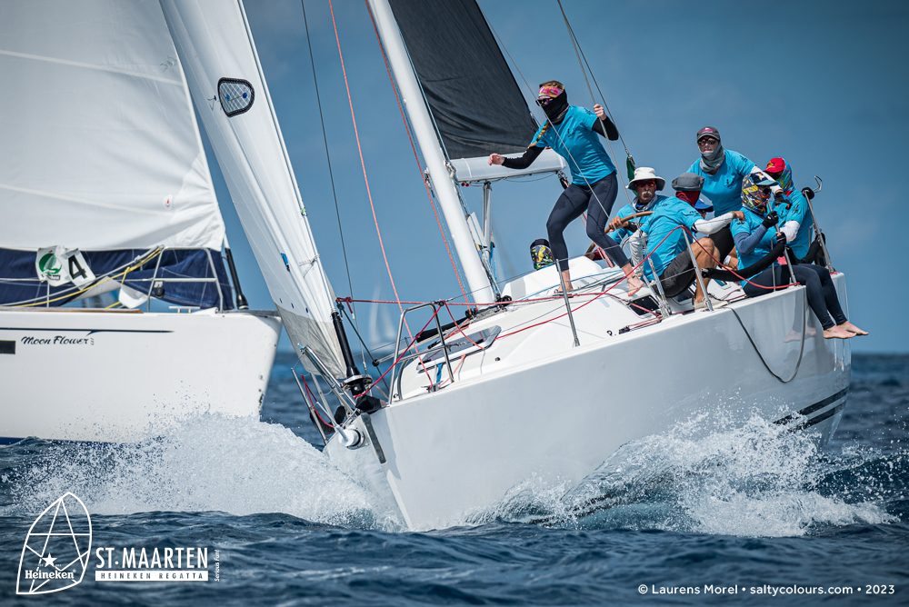 Sint Maarten, Heineken Regatta, 2023, Race Day 1, Thursday
