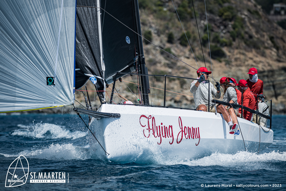 Sint Maarten, Heineken Regatta, 2023, Race Day 1, Thursday, Flying Jenny