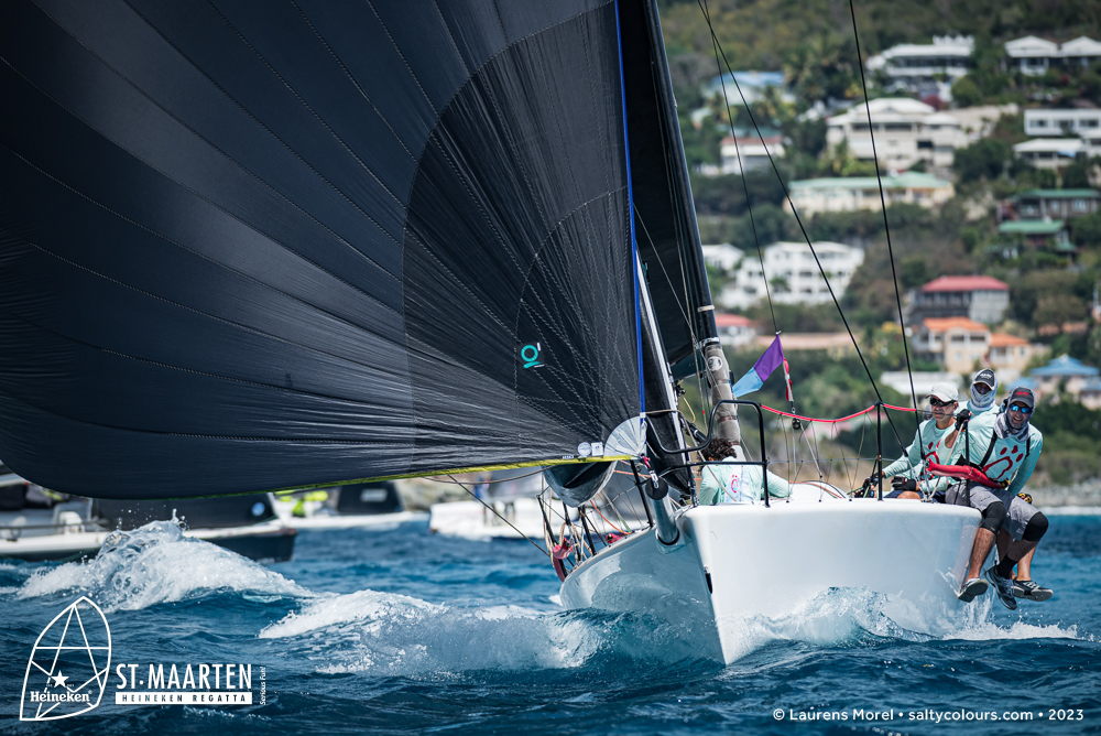 Sint Maarten, Heineken Regatta, 2023, Race Day 1, Thursday, Lazy Dog